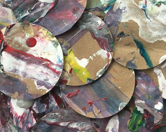 Hand-painted Paper Circles