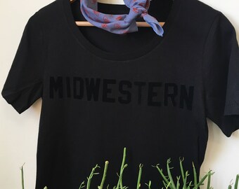 Midwestern Flock Tee- Ladies
