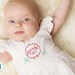 Baby Lamb Embroidery -- Lamb Outline Satin Stitch in Grass -- Heirloom Outline Machine Embroidery -- Baby Lamb Embroidery No. EA015A