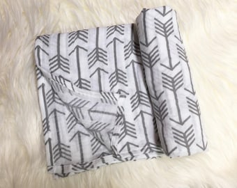Arrow Double Gauze Swaddle Blanket