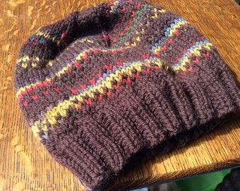 Hand Knit small child's hat
