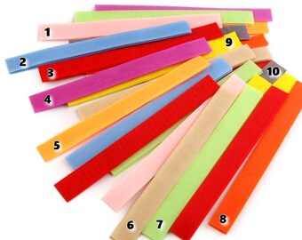 4 Nylon Hook and Loop Fastener cut 2x20 cm