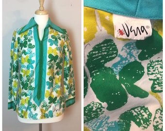 Vera Butterfly Tunic Top S