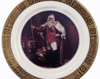 King Chewbacca III Portrait Plate 6.25"