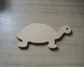 turtle in medium to paint or collage for room decoration or garden decoration