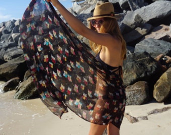 Bathing Suit Cover Ups / Beach Cover Ups / Swimsuit Cover Ups / Batik Sarong / Beach Cover Up / Swim Cover Ups / Pareo Wrap / Gift for Her