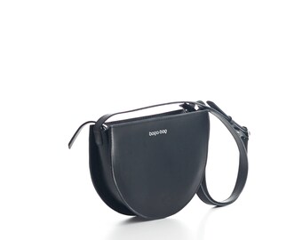 Black crossbody bag, leather purse, small shoulder bag, cross body bag, crossbody purse, black leather bag, cross body purse, crossbody