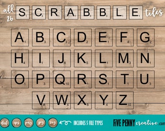 Download Scrabble svg files | Etsy