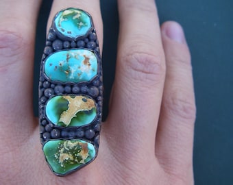 Royston turquoise ring size 8
