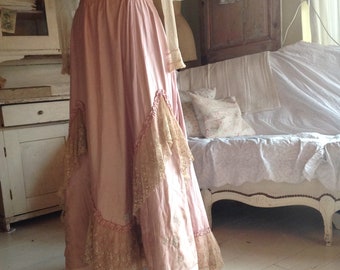 atque 1880s victorian petticoat skirt