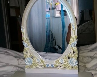 Dressing Table Mirror with Drawers
