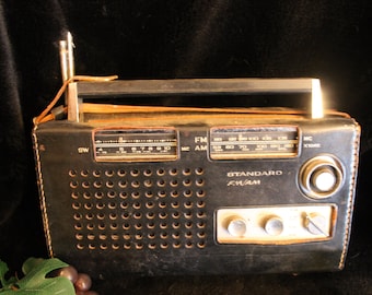 Standard Short Wave Transistor Radio SR-J808FA - Works Great!!