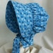 Pioneer Bonnet, Baby Bonnet, Gardening Play Bonnet, Sun Hat, Easter Bonnet, Prairie House Bonnet, 4PennyGirl Bonnets