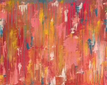 custom original mixed media abstract painting