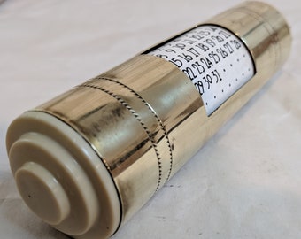 Steampunk Time Travel Date Tube
