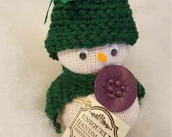 Snowman/girl decoration/stocking stuffers, for basket gifts, etc.