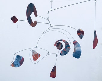 Mobile READY TO SHIP Beautiful Hanging Mobile Kinetic Sculpture for your Home