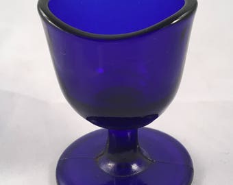 Vintage Cobalt Blue Eyewash Cup