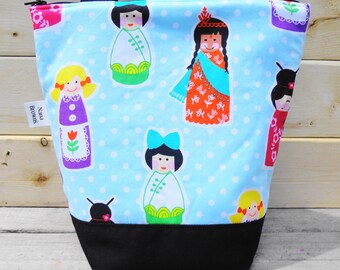 Insulated Lunch Bag - Girls around the World