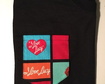 I Love Lucy Pocket T-Shirt