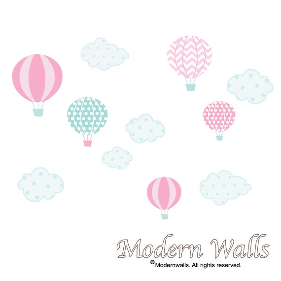 Hot Air Balloon Nursery Hot Air Balloon DecalsHot Air
