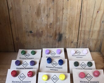 Small porcelain studs