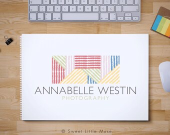 Premade logo - modern logo - photography logo