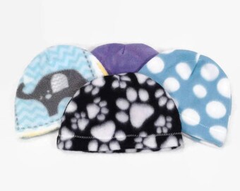 Baby boy hat, baby girl hat, baby girl, baby boy, preemie hat, hat for newborn, new baby hat, fleece baby hats, elephant hat