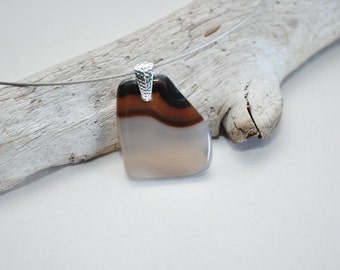 Tumbled Brazilian Agate Necklace