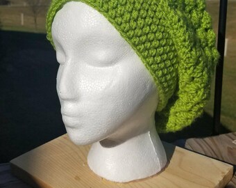 Slouchy Beanie Crochet Hat