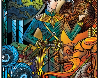 Dune Tarot. Card #0: The Fool - Paul Atreides