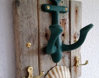 Wardrobe "Anchorage" Coathook Hook strip Upcyclin