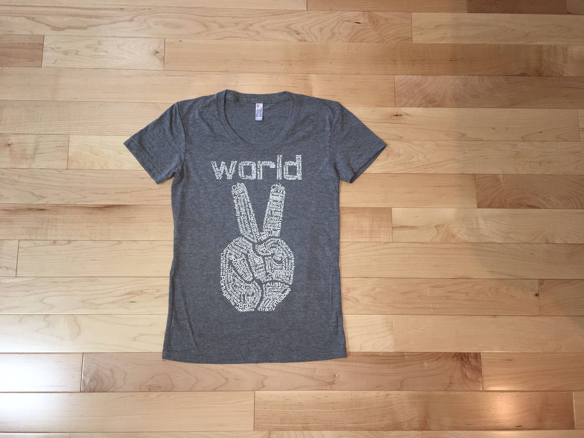 World Peace T Shirt Peace sign shirt Mothers Day gift