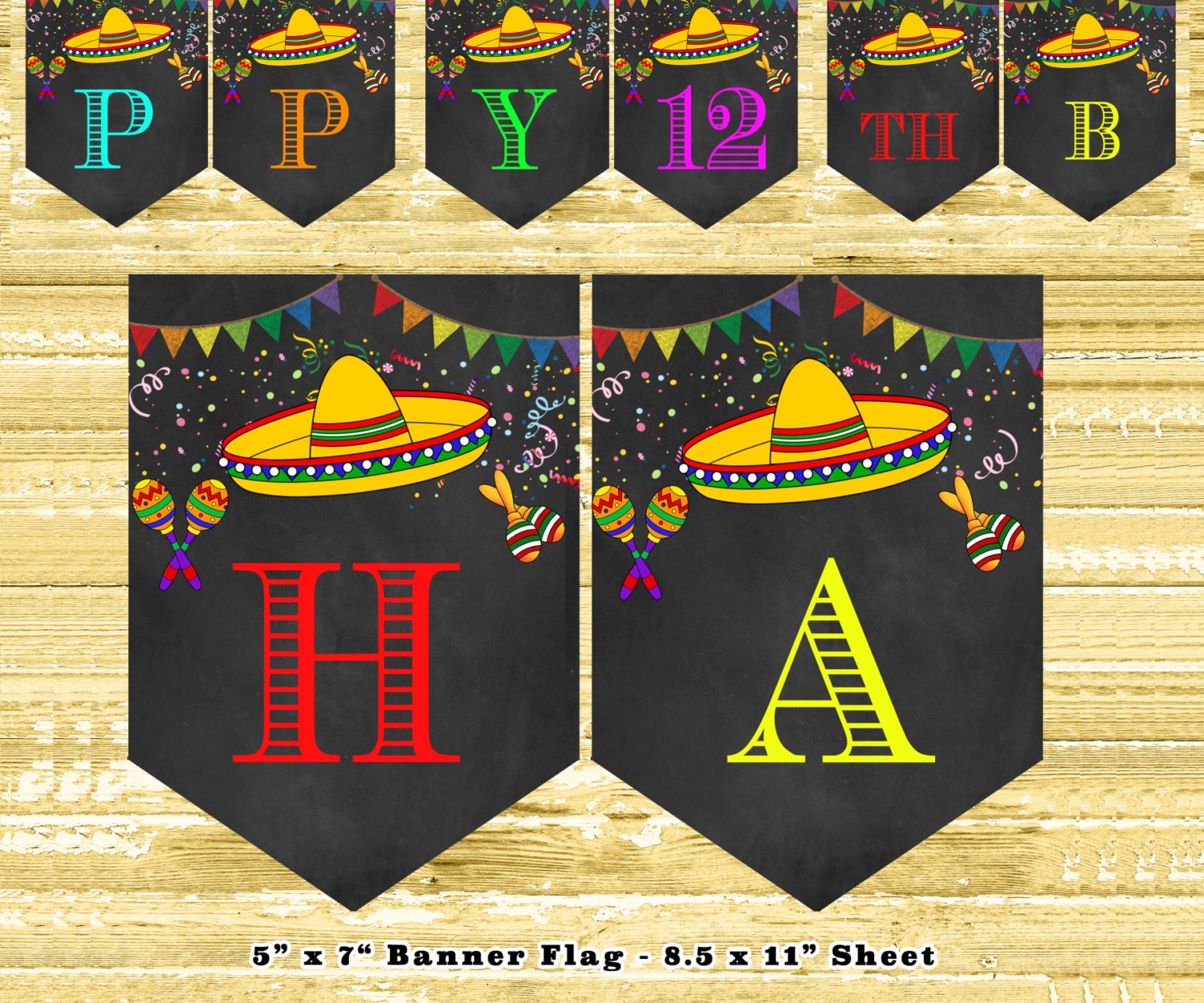 mexican-fiesta-decorations-diy-mexican-fiesta-party-bunting