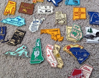 Pick Your Vintage State Magnet/Magnetic Collectibles