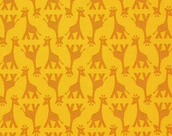 Rhoda Ruth Fabric Elizabeth Hartman Robert Kaufman AZH-15452-268 Nature Nature Giraffe Half Yard