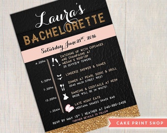 Bachelorette Einladung druckbare Bachelorette laden Glitzer Bachelorette, Glitzer-Einladung, Glitzer Geburtstag, Geburtstagseinladung