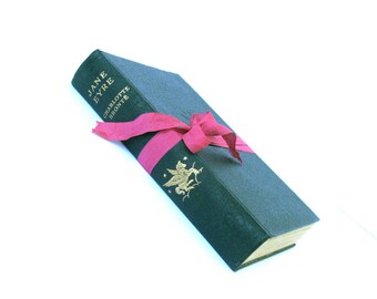 Jane Eyre by Charlotte Bronte, Daily Express London, Antique Book, Vintage Jane Eyre Book, Wedding Decor, Illustrated Jane Eyre