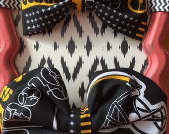 Pittsburgh Steelers Fabric Hair Bow
