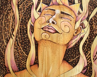 Bliss(sun) . Giclee Art Print