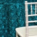 Rose Satin (3D) in Jade - Ideal for Events, Parties & Home Decor
