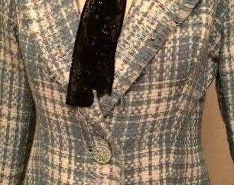 Short jacket, fitted at waist