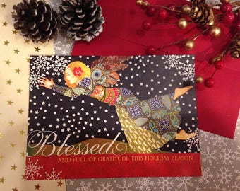 Earth Angel Holiday Card - Set of 10
