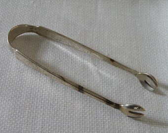 Vintage Sugar Tongs - Marked Sterling