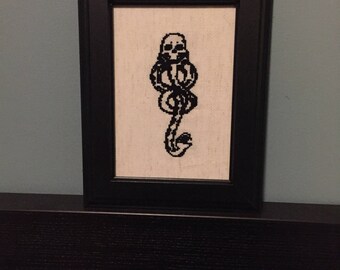 Death Eaters Dark Mark Cross Stitch