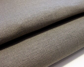 25 cm Embroidery linen Grey-taupe