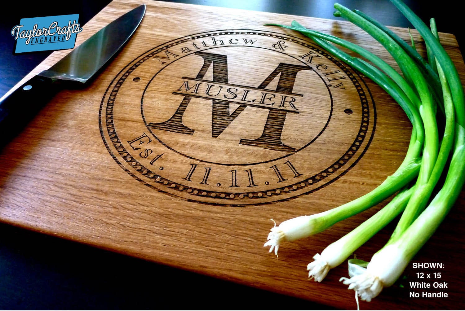 Personalized Cutting Board Engraved Cutting Board