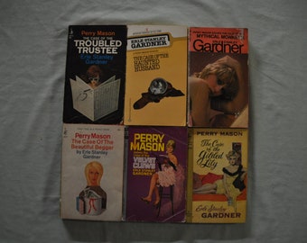 Group of 6 - Erle Stanley Gardner Books - Perry Mason - Lot 3
