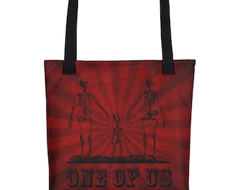 One Of Us Tote- Striped- Limited