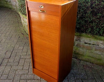 50er Büroschrank, Rolladenschrank, Aktenschrank, Kommode, Industrieschrank